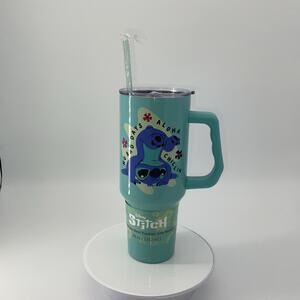 Silver Buffalo Disney Lilo and Stitch Aloha No Bad Days Chillin’ Stainless